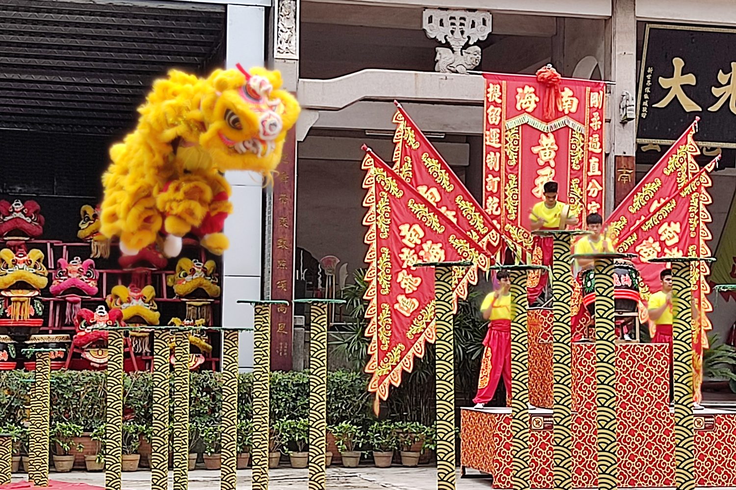 Southern Lion Dance, Foshan