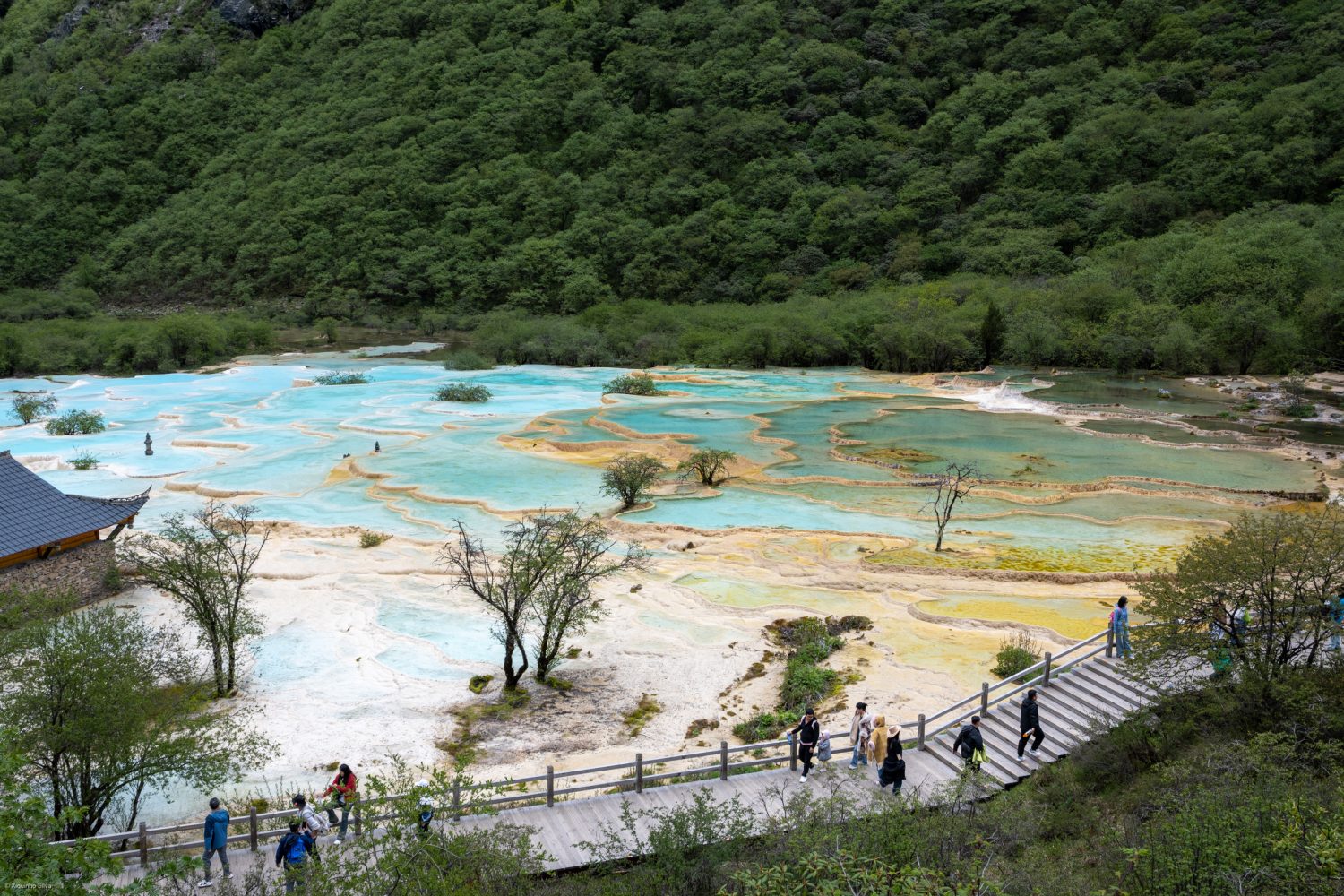 Huanglong Travertine Pools