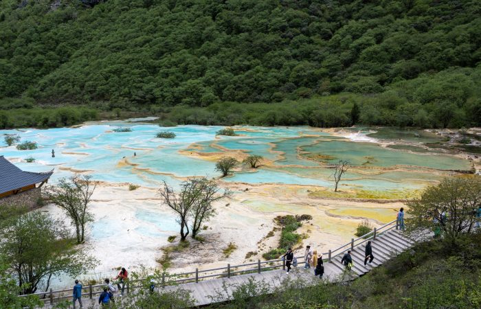 Huanglong Travertine Pools