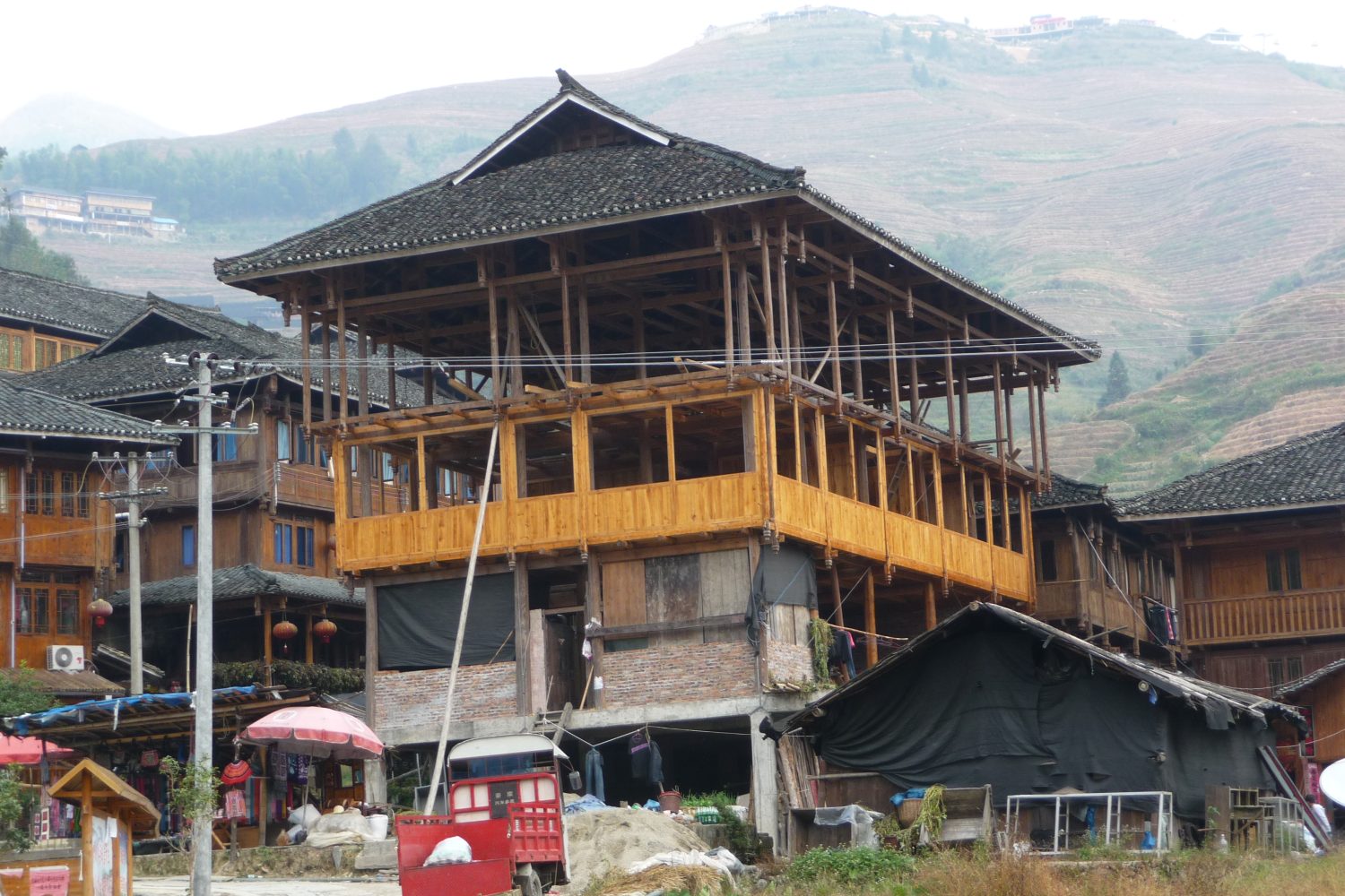 Zhuang Stilt-House Village, Longji