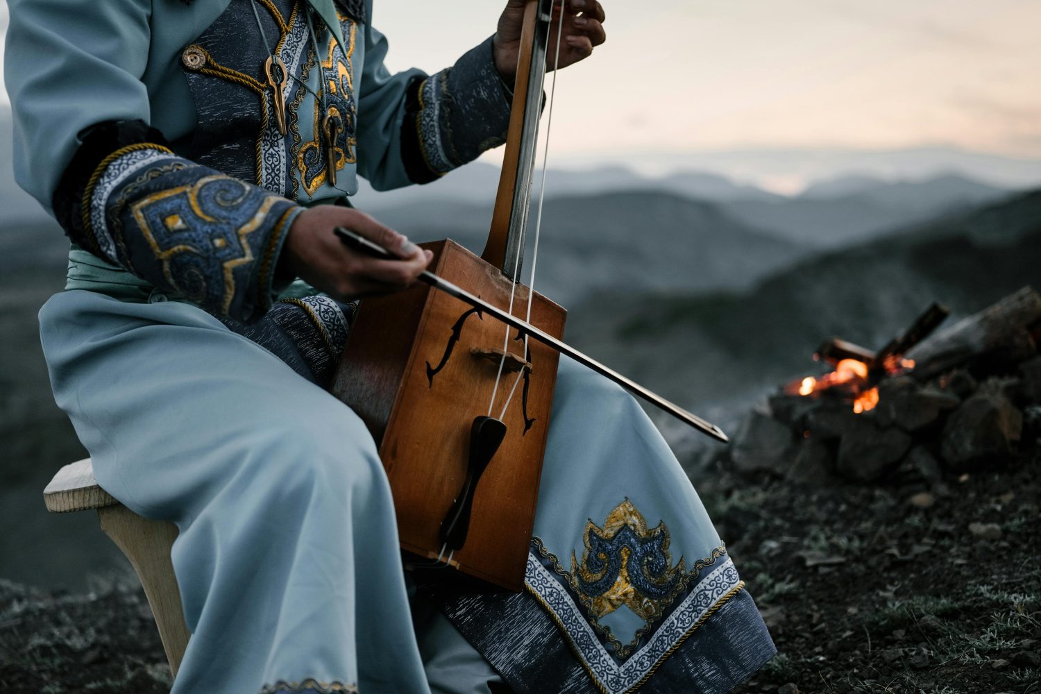Morin Khuur Bonfire