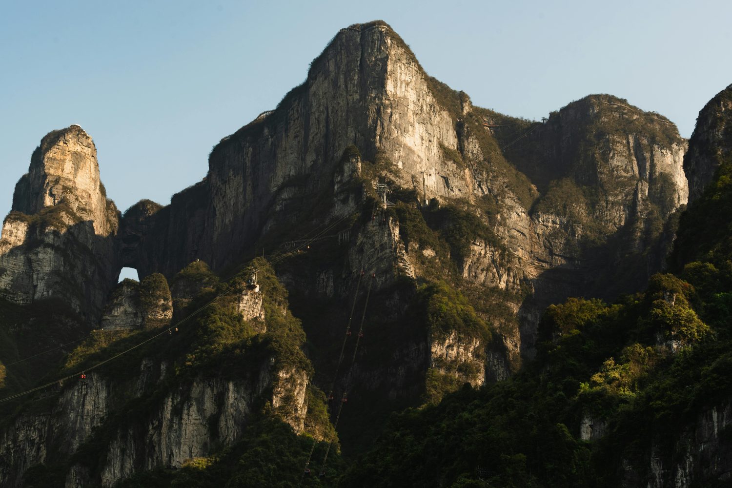 Tianmen Mountain Summit