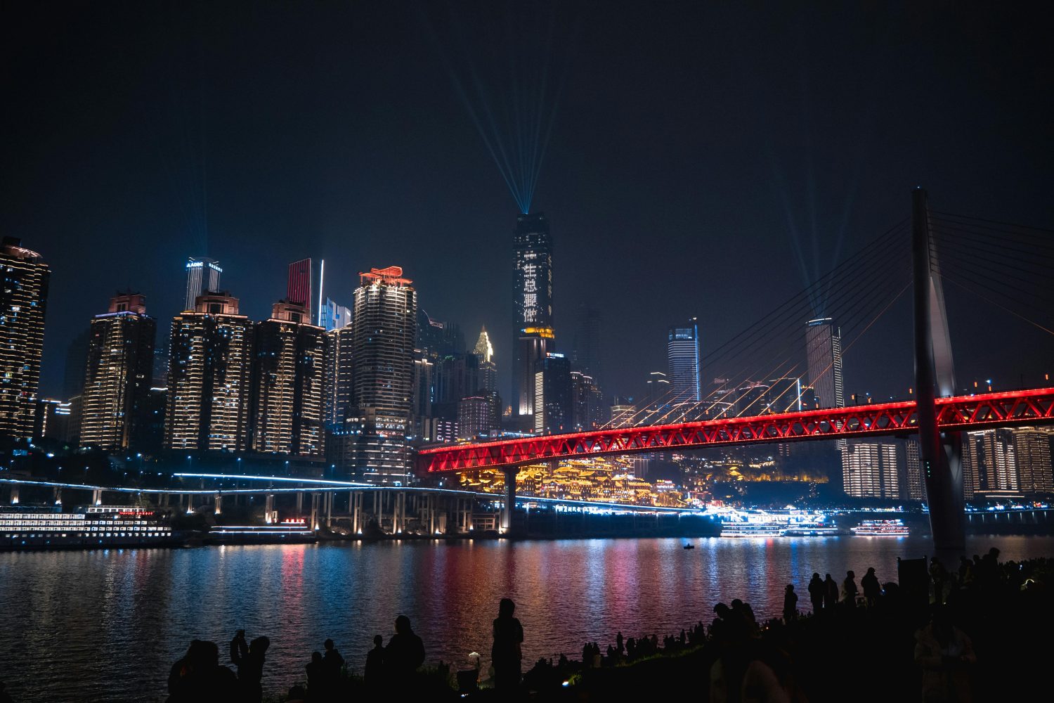 Chongqing Skyline at Night