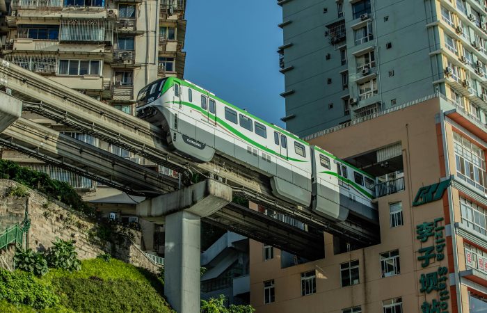 Liziba Monorail, Chongqing